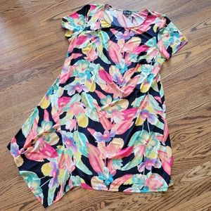 Connected Apparel Floral Dress 20W